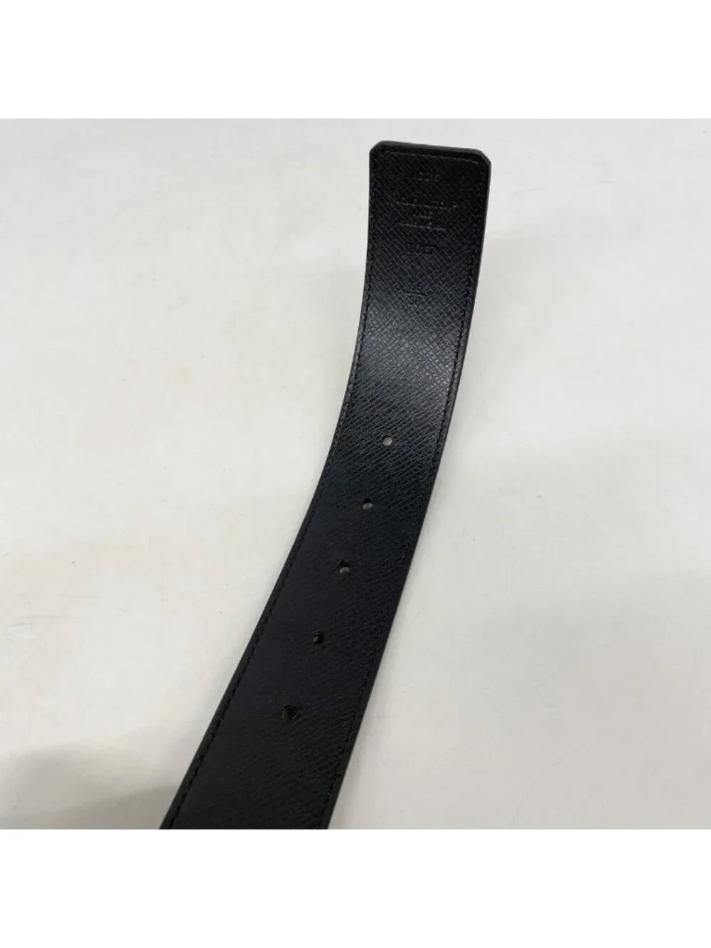 Louis Vuitton Belt Monogram Eclipse Ceinture LV Initial Black